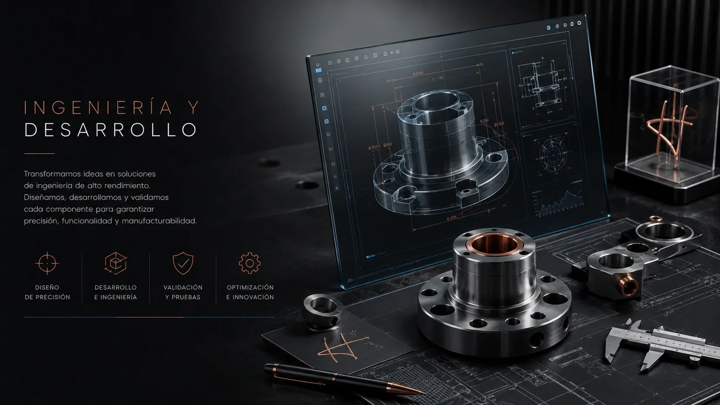 Diseño CAD e ingeniería de desarrollo